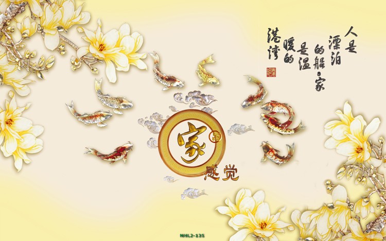 Hoa ngọc lan 3D MHL2-135